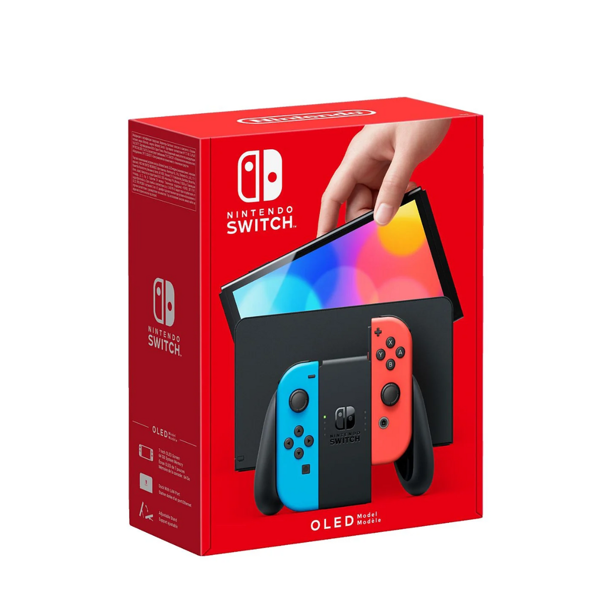 NINTENDO Switch Neon-Rot / Neon-Blau (OLED-Modell)